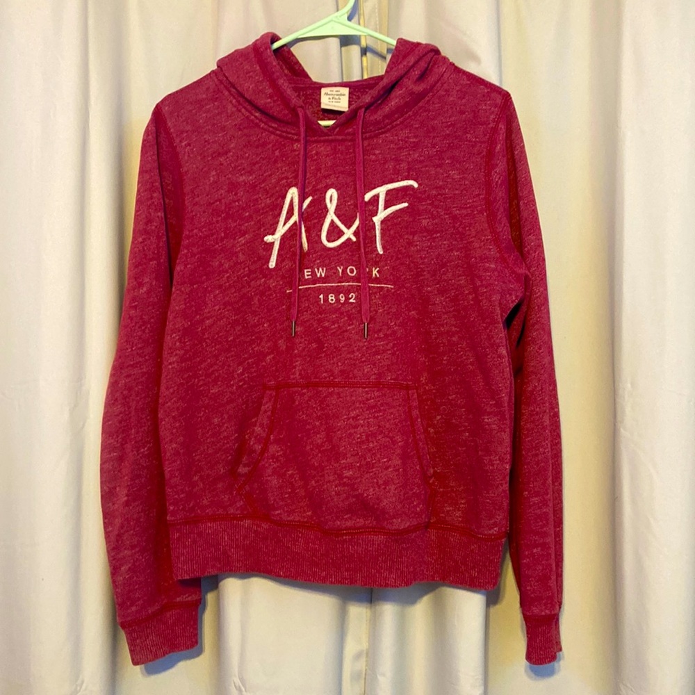 Maroon A&F Hoodie